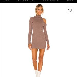 NBD x Revolve Moira Mocha Cut Out Dress 🤎